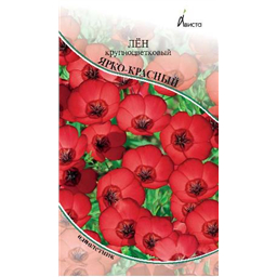 Лён крупноцветковый  Ярко красный